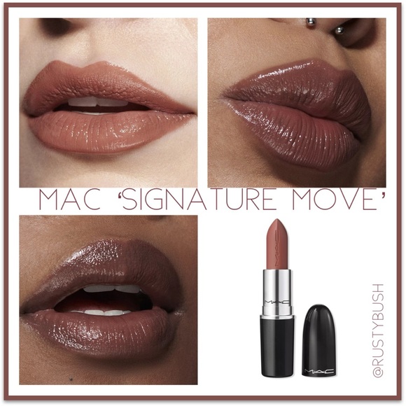 MAC ‘Signature Move’ Lustreglass Sheer-Shine Lipstick - Picture 1 of 10